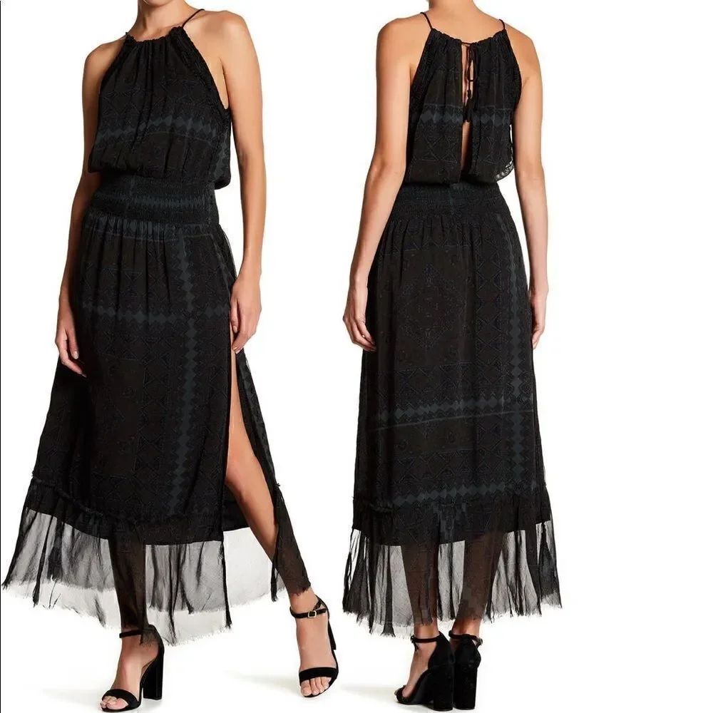Raga Women’s Montaigne maxi viscose dress size XXS and XS, NWT